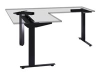 Humanscale eFloat Lite Sit/standing desk frame 90° corner electric height adjustment 