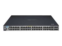 HPE 3500-48G-PoE+ yl Switch - switch - 48 ports - Managed - rack-mountable