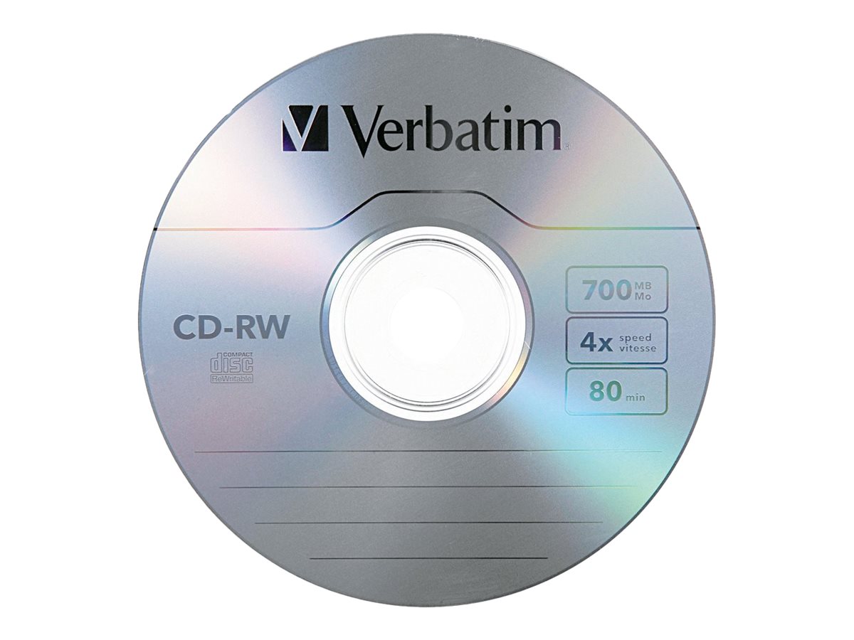 Verbatim - 25 x CD-RW (80min) 2x