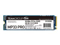 Team Group Solid state-drev MP33 Pro 512GB M.2 PCI Express 3.0 x4 (NVMe)
