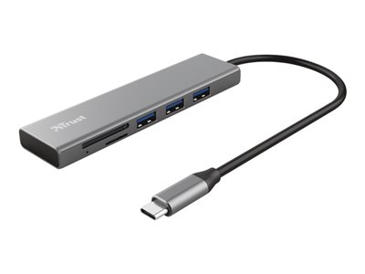 TRUST Hub USB-C HALYX 5 ports 3 USB 1 SD