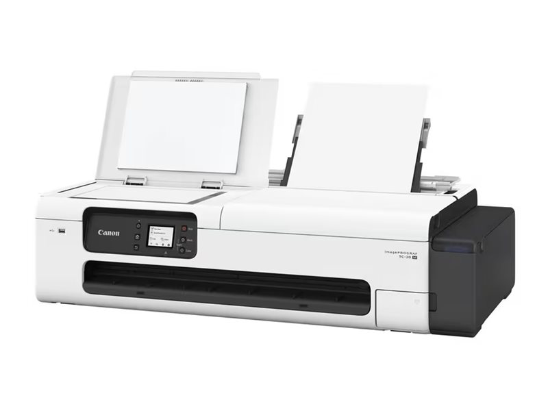 Canon imagePROGRAF TC-20M large-format printer colour Product shot Right-angle 79550