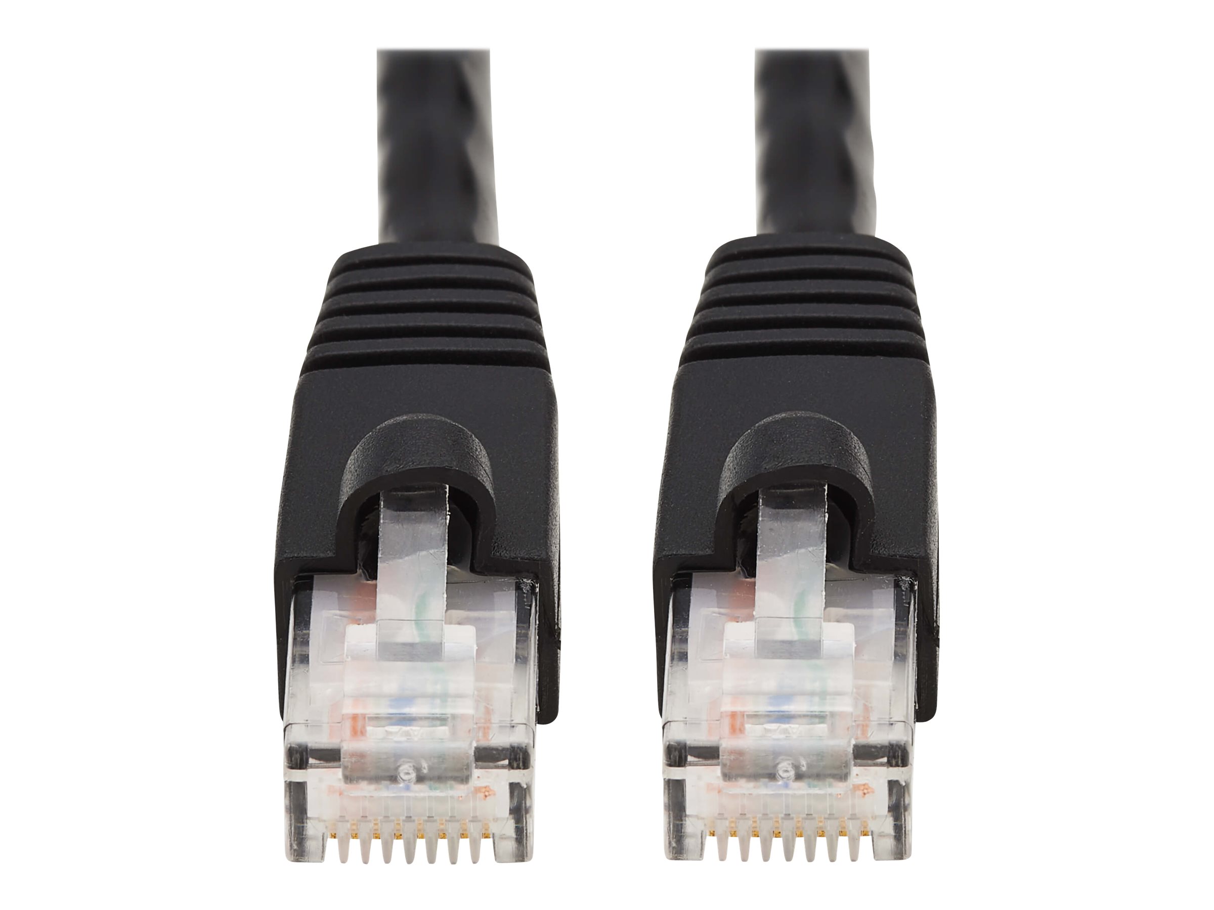 Tripp Lite 3ft Augmented Cat6 Cat6a Snagless 10G Patch Cable RJ45 M/M Black 3'