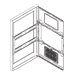 Chief Impact On-Wall Kiosk Display Mount