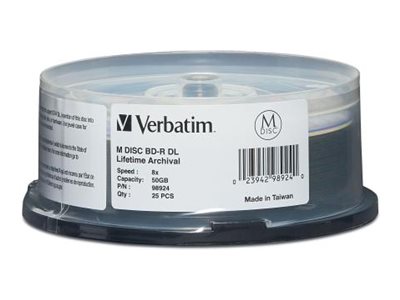 Verbatim M-Disc - 25 x BD-R DL
