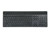 Targus EcoSmart - keyboard - sustainable energy harvesting - AZERTY - French - black Input Device