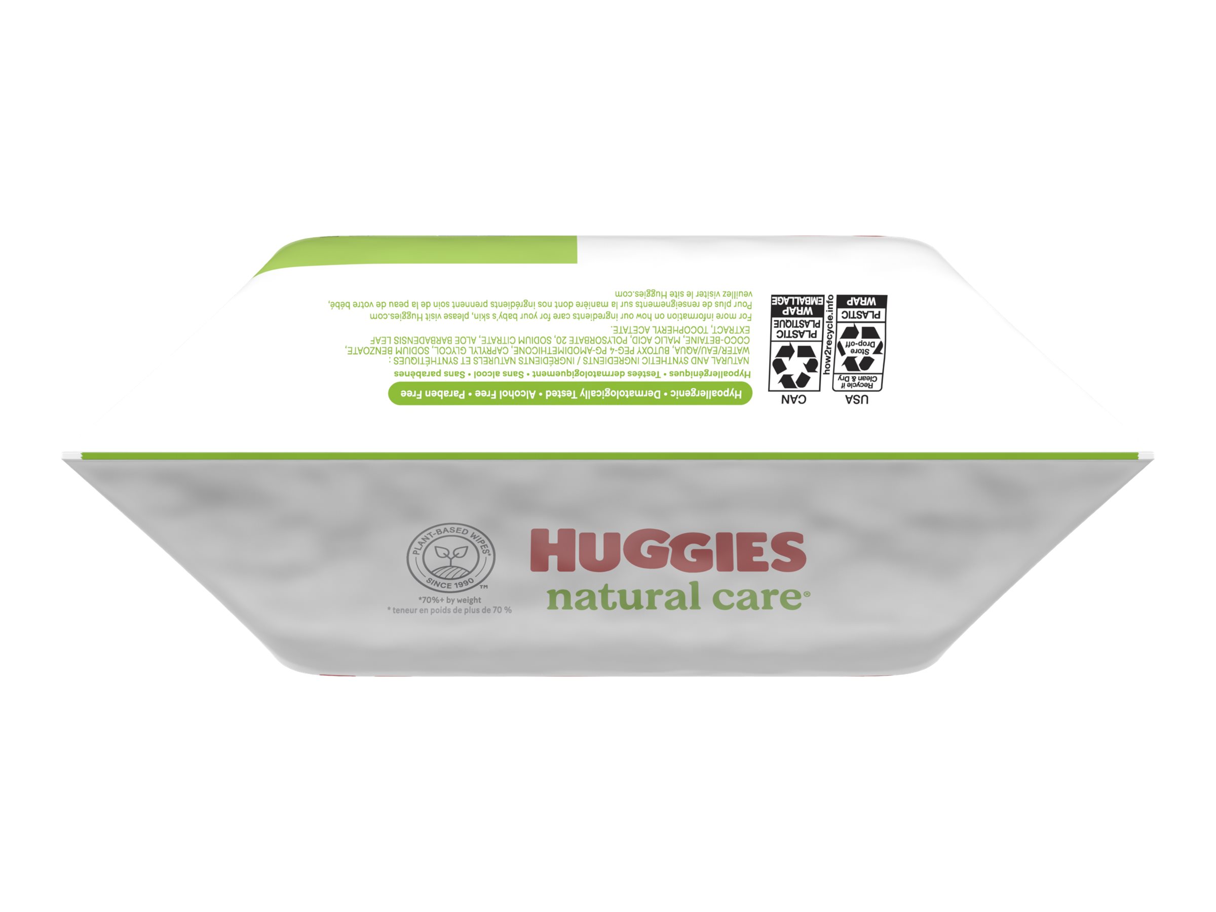 Huggies natural care Baby Cleaning Wipes - 184 Wipes