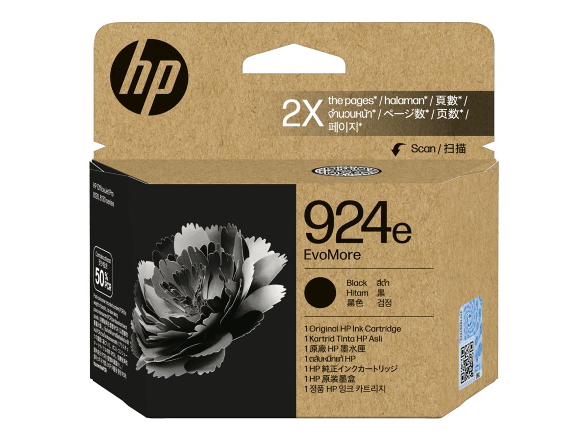 HP 924e EvoMore black original ink Usage / lifestyle Multi-angle 72520