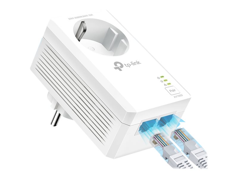 TP-LINK AV1000 2P Gigabit Passthrough PW