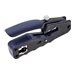 Eaton Tripp Lite Series Crimping Tool with Cable Stripper for Pass-Through RJ45 Plugs