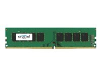 Crucial - DDR4 - module - 4 GB - DIMM 288-pin - 2400 MHz / PC4-19200 - unbuffered