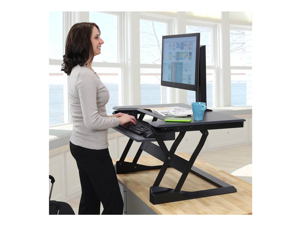 Ergotron WorkFit montážní sada - pro Displej LCD - černá – foto 3