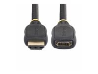 Startech 3.3ft HDMI 2.0 Extension Cable, 4K 60Hz, M/F - HDMI extension cable - 1 m
