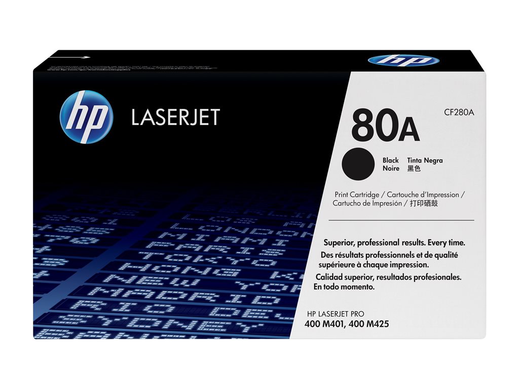 HP Toner 80A black HV
