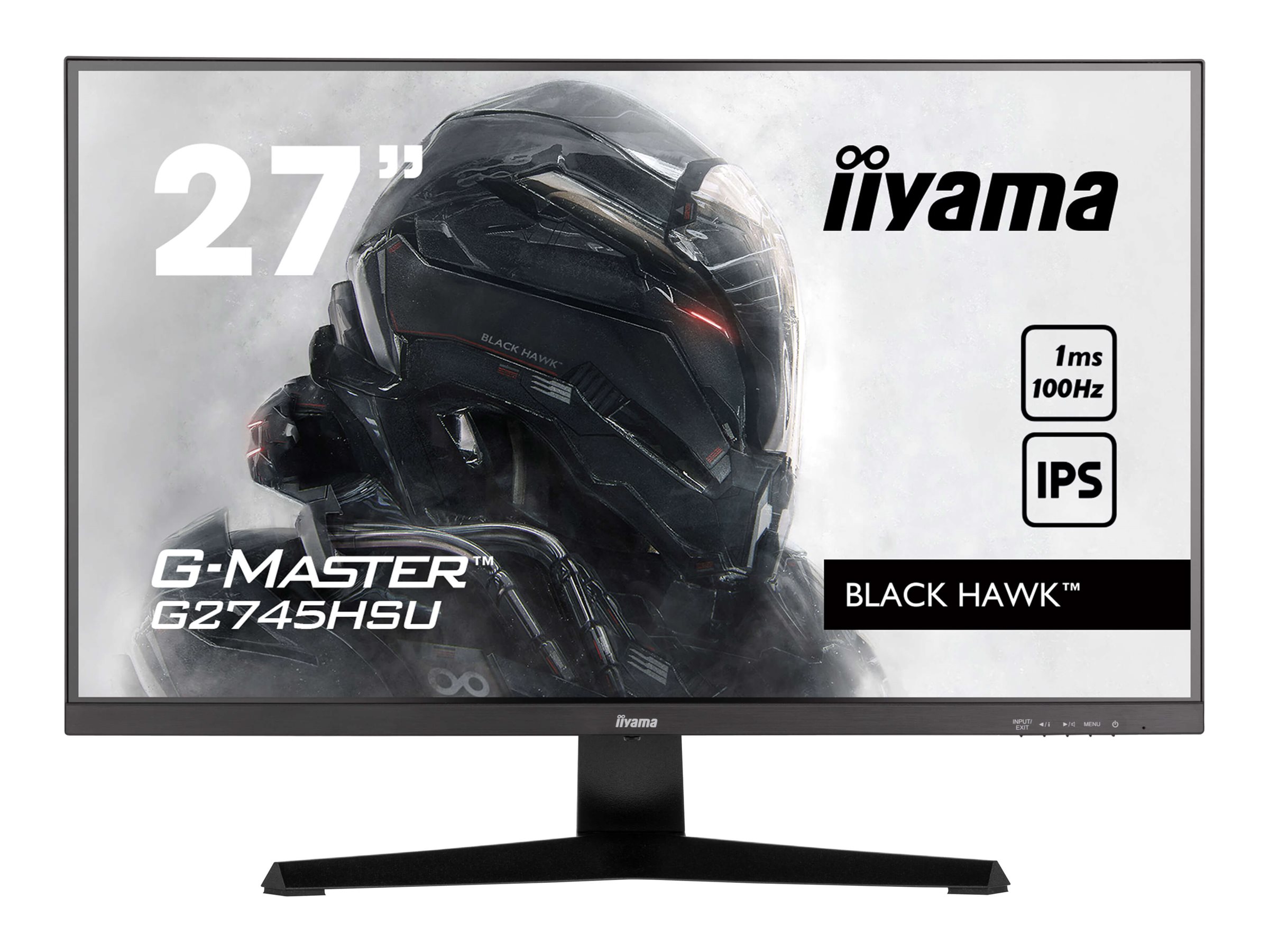 Iiyama G Master Black Hawk G2745hsu B2 Led Monitor Full Hd 1080p 27