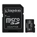64GB MICROSDXC CANVAS SELECT 100R A1 C10 CARD + SD
