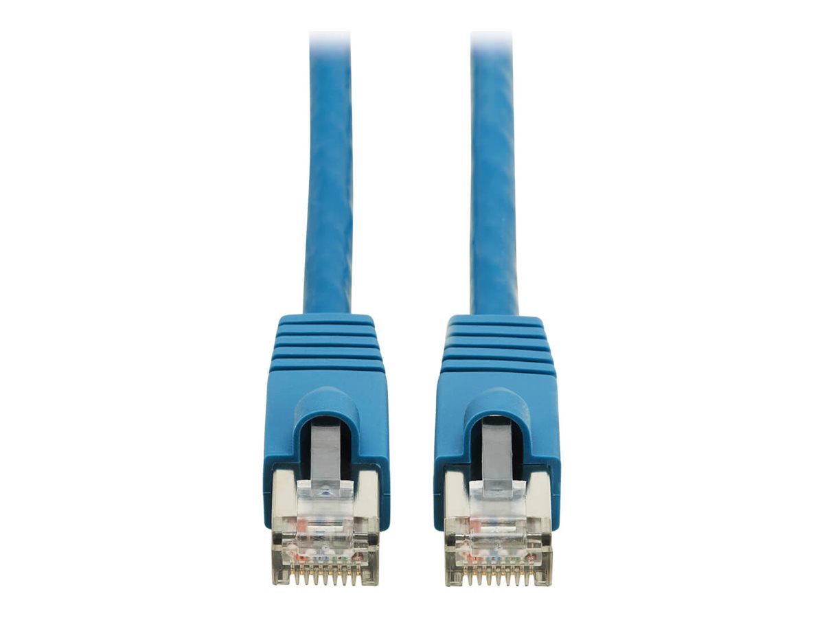 Eaton Tripp Lite Series Cat8 40G Snagless SSTP Ethernet Cable (RJ45 M/M), PoE, LSZH, Blue, 15 m (49.2 ft.)