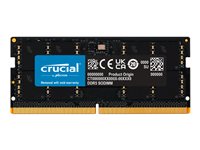 Crucial DDR5 SDRAM 64GB 2800MHz CL46 On-die ECC SO DIMM 262-PIN