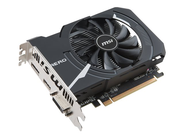 912-V809-2467 - MSI RX 560 AERO ITX 4G OC - graphics card - Radeon