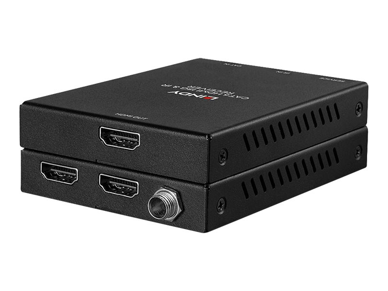 Extender HDMI 4K60 & IR Cat.6 50m avec PoC & Loop Out