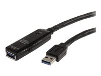 StarTech.com USB 3.0 USB forlængerkabel 5m Sort
