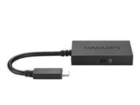 Lenovo USB C to HDMI Plus Power Adapter - External video adapter - USB-C - HDMI - for 100e Chromebook; Miix 720-12; Thinkpad 13; ThinkPad P51s; T470; X1 Tablet; X1 Yoga