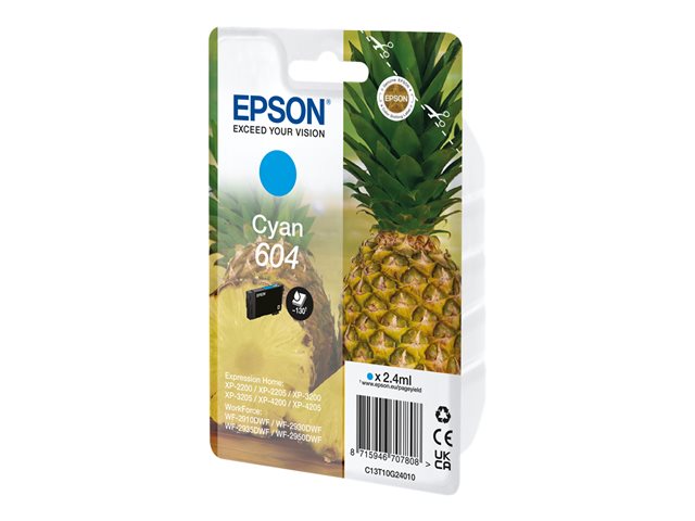 Compatible Epson 604 Cyan Toner Cartridge, Quality Toner at Low Prices