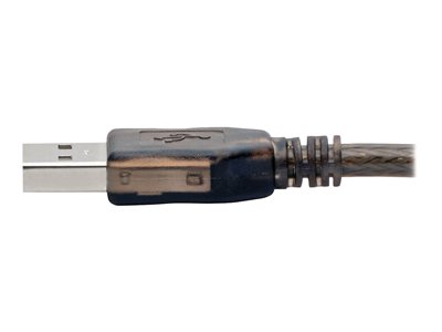 Tripp Lite USB to RS485/RS422 FTDI Serial Adapter Cable with COM Retention (USB-A to DB9 M/M), 30 in.