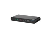 Belkin IsoClave RED/BLACK - Commutateur KVM - tête unique - 4 x KVM port(s) 