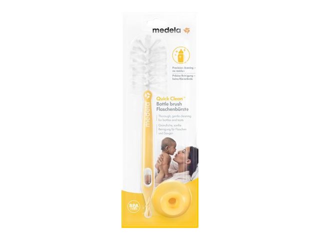 Medela Quick Clean Bottle Brush - Yellow