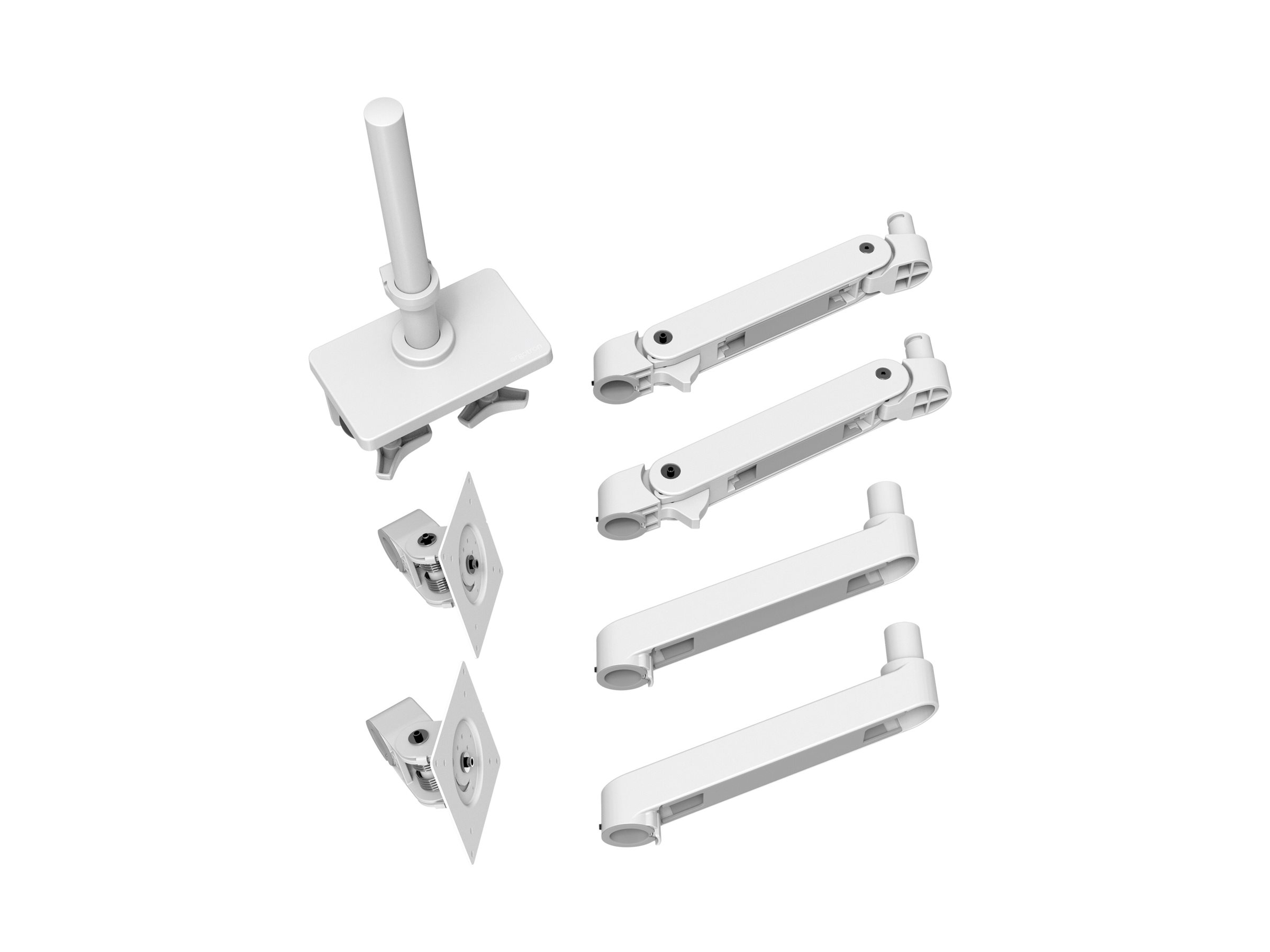 Ergotron LX Pro mounting kit for 2 LCD displays Product shot Close-up 75802