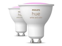 Philips Hue White and Color Ambiance LED-spot lyspære 4.2W E 400lumen 2000-6500K Multifarvet/varmt til køligt hvidt lys