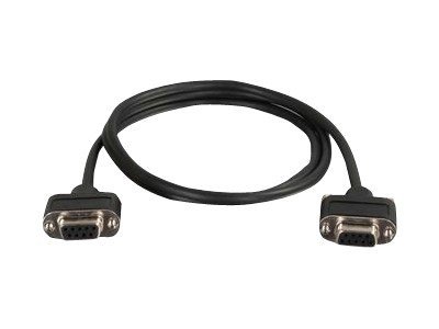 C2G CMG-Rated DB9 Low Profile Cable F-F - serial cable - DB-9 to DB-9 - 91 cm