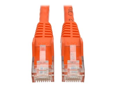 Tripp Lite 6ft Cat6 Snagless Molded Patch Cable UTP Orange RJ45 M/M 6'