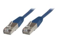 MicroConnect CAT 6 Afskærmet parsnoet kabel (SSTP) 7m Netværkskabel Blå