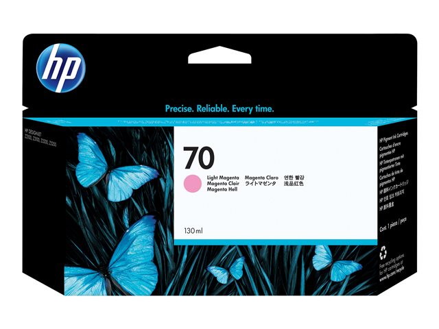 HP 70 ink light magenta 130 ml Vivera C9455A