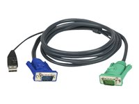 ATEN 2L-5202U - keyboard / video / mouse (KVM) cable - 1.8 m