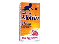 Motrin Infants Ibuprofen Oral Suspension Concentrated Drops - Dye Free Berry - 30ml