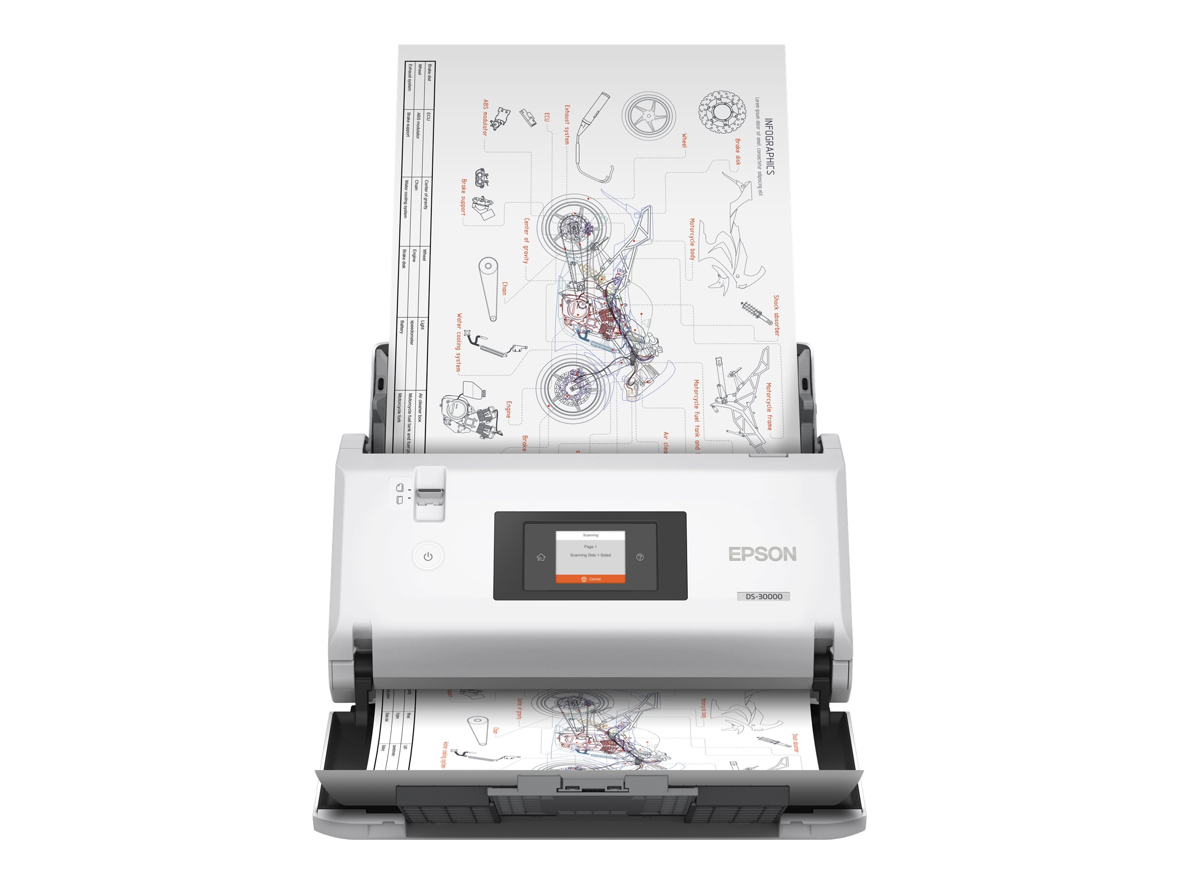 EPSON WorkForce DS-30000 scanner