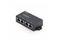 StarTech.com 2-Port Gigabit PoE+ Injector, PoE/PoE+ (802.3af/802.3at) 30W