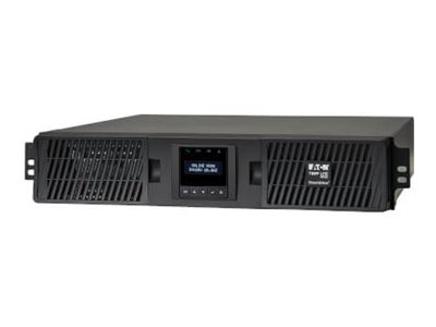 Eaton Tripp Lite Series UPS 2000VA 1800W 120V Double-Conversion UPS - 7 Outlets, Extended Run, Network Card Included, LCD, USB, DB9, 2U Rack/Tower