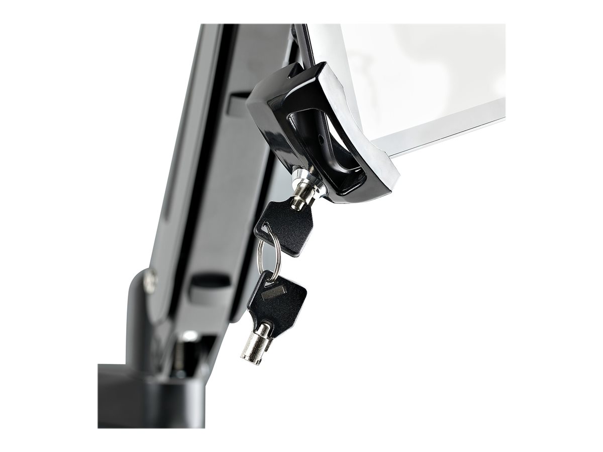 StarTech.com VESA Mount Adapter for Tablets 7.9 to 12.5in - Up to 2kg (4.4lb) - 75x75/100x100 VESA Patterns - Universal Anti-Theft Tablet VESA Mount Clamp - Secure Tablet Mount - Black montážní sada - pro tablet - černá – foto 10
