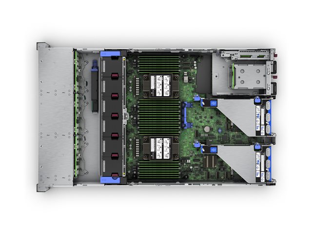 HPE ProLiant DL380 Gen11 Network Choice - Montable sur rack - Xeon Silver 4510 2.4 GHz - 64 Go - HDD 2 x 8 To