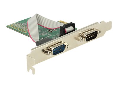 DELOCK PCI Expr Card 2x D-Sub9 - 89555