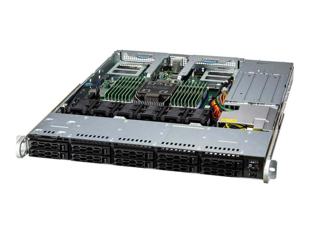Supermicro UP SuperServer 111C-NR-G1 - instalovatelný do racku Xeon Silver 4510 2.4 GHz - 128 GB - SSD 2 x 960 GB
