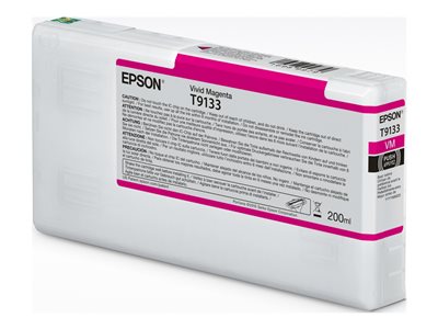 EPSON T9133 Vivid Magenta Ink Cartridge - C13T91330N