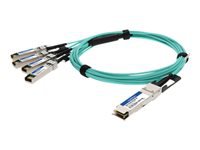 AddOn 3m Cisco Compatible QSFP+ Breakout AOC