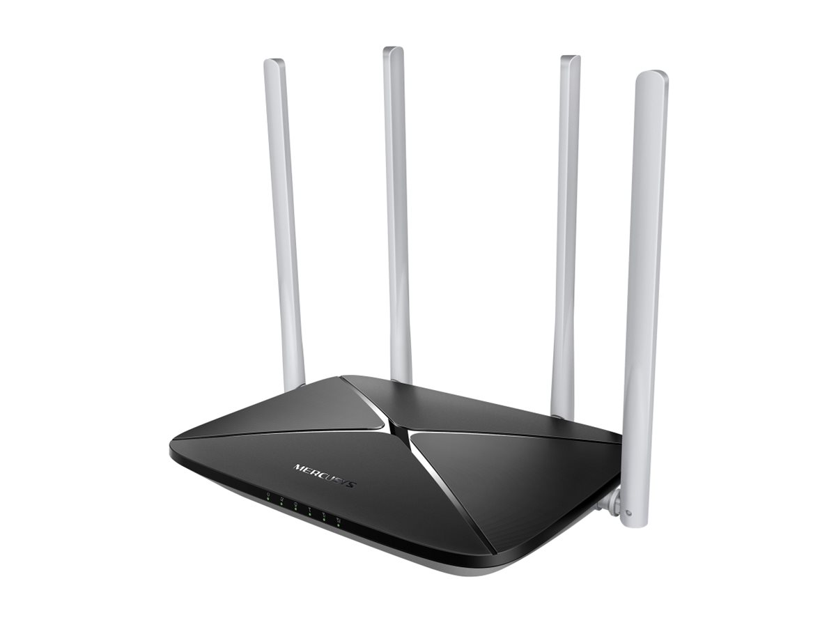 Mercusys MB135-4G V1 wireless router WWAN Wi-Fi 5 LTE 4G 3G Product shot Right-angle 79850