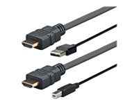 VivoLink Pro HDMI-kabel HDMI / USB 4m Sort