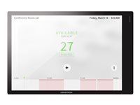 Crestron Room Scheduling Touch Screen TSS-770-B-S-LB KIT - room manager - 802.11a/b/g/n/ac, Bluetooth - smooth black